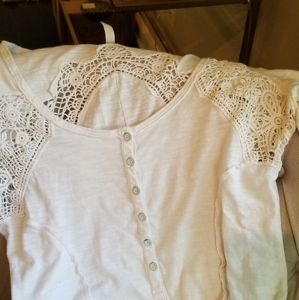 Free People Cotton long sleeve top